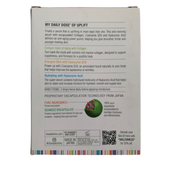 SKIN INC SUPPLEMENT BAR My Daily Dose of Uplift Serum Cocktail Smooth & Lift NIB - Picture 8 of 14